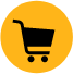 An icon depicting a shopping cart.